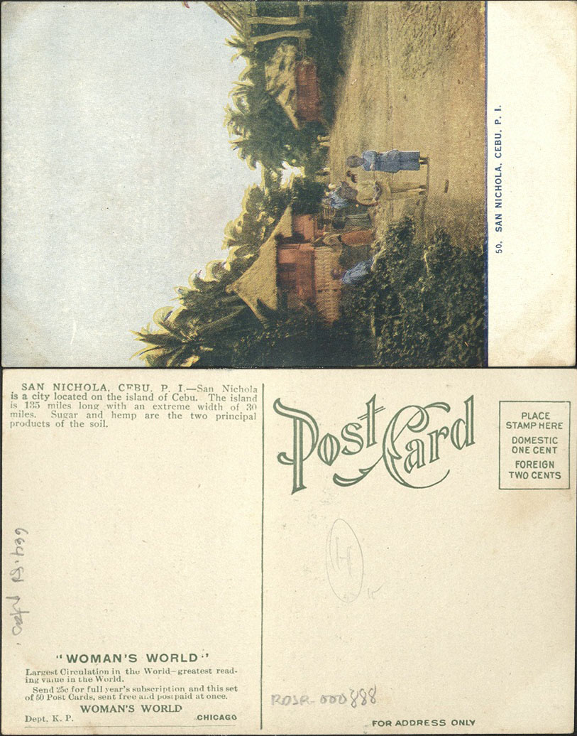 50. San Nichola [Nicolas], Cebu, P. I.